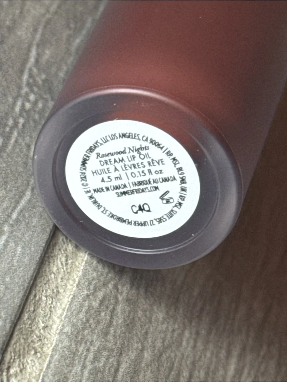NWT Summer Fridays Dream Lip Oil “Rosewood Nights”